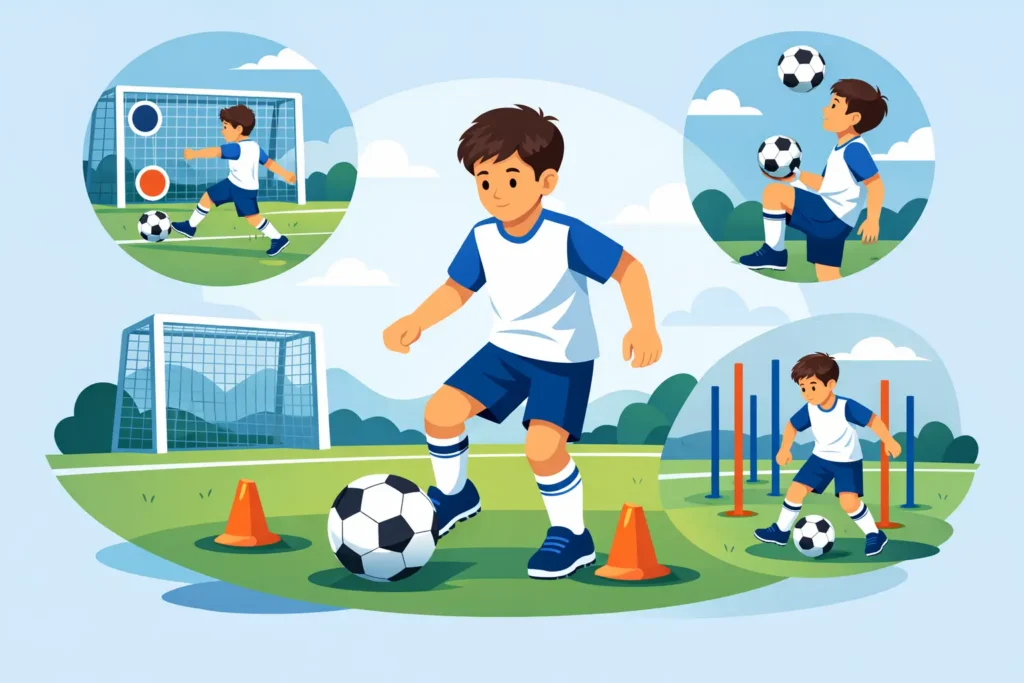 Best Individual Soccer Drills for 10 Year Olds